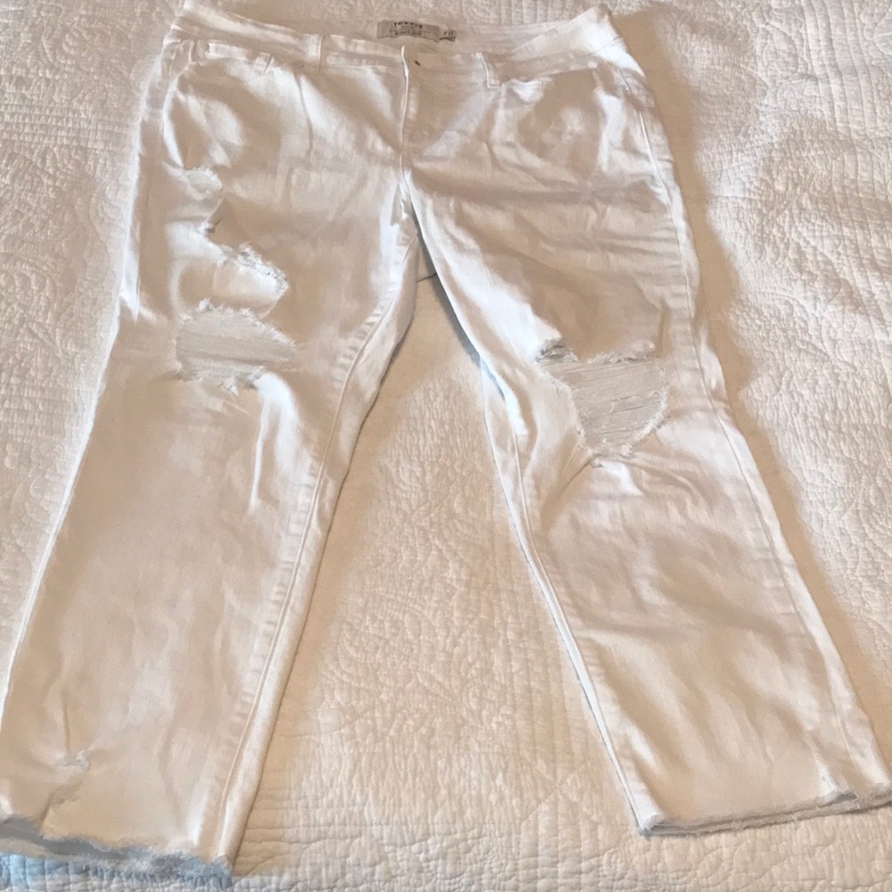 Torrid Distressed Boyfriend Crop